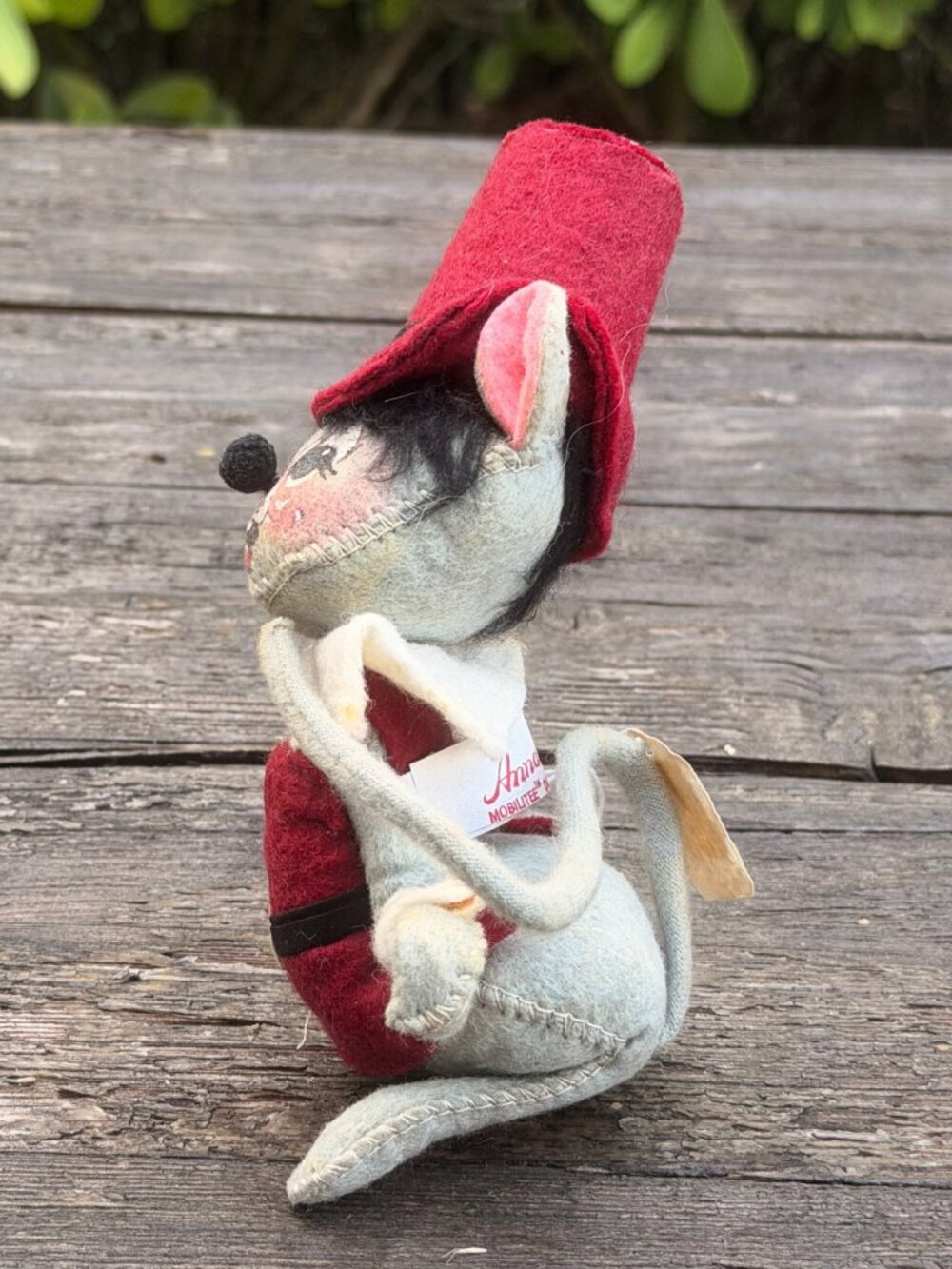 Vintage 1981 Annalee Mobilitee THANKSGIVING Pilgrim 5" Mouse Fall Harvest - Picture 4 of 12